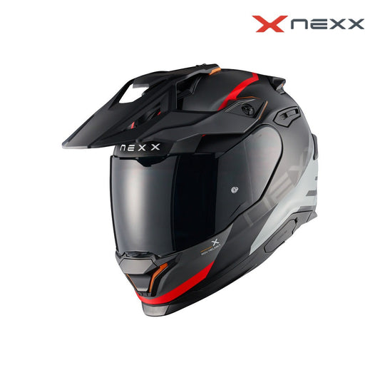 NEXX Y.TRAVL QUEST PRETO VERMELHO MATTE — imagem 2
