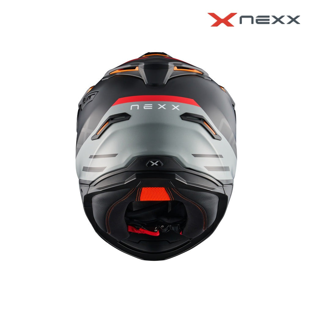 NEXX Y.TRAVL QUEST PRETO VERMELHO MATTE — imagem 4