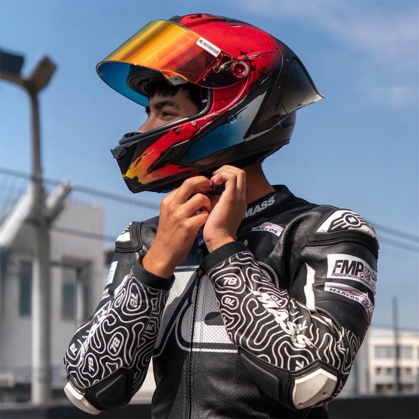 Viseira para SHARK - AERON GP / RACE-R PRO GP / RACE-R TOUS / SPEED-R TOUS