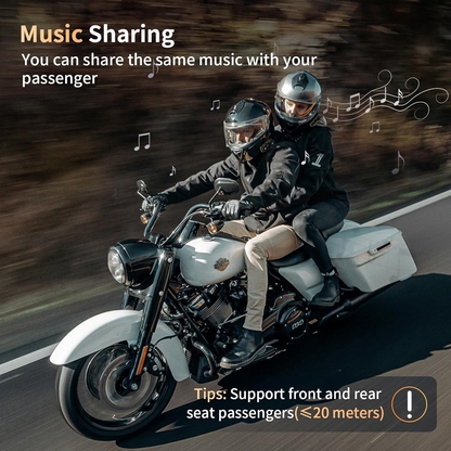 Intercomuncador Moto - Fodsports FX8 PRO