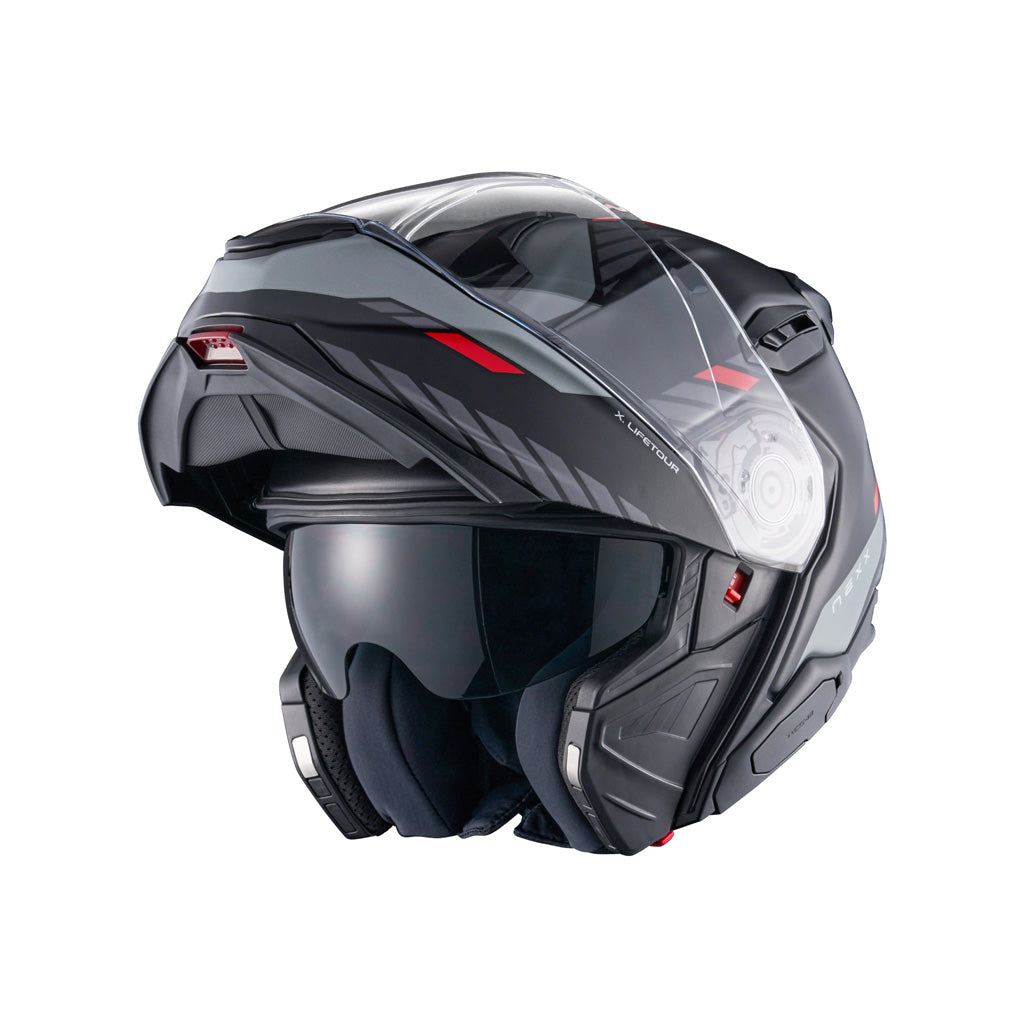 NEXX X.LIFETOUR GLOBE VERMELHO PRETO MATTE