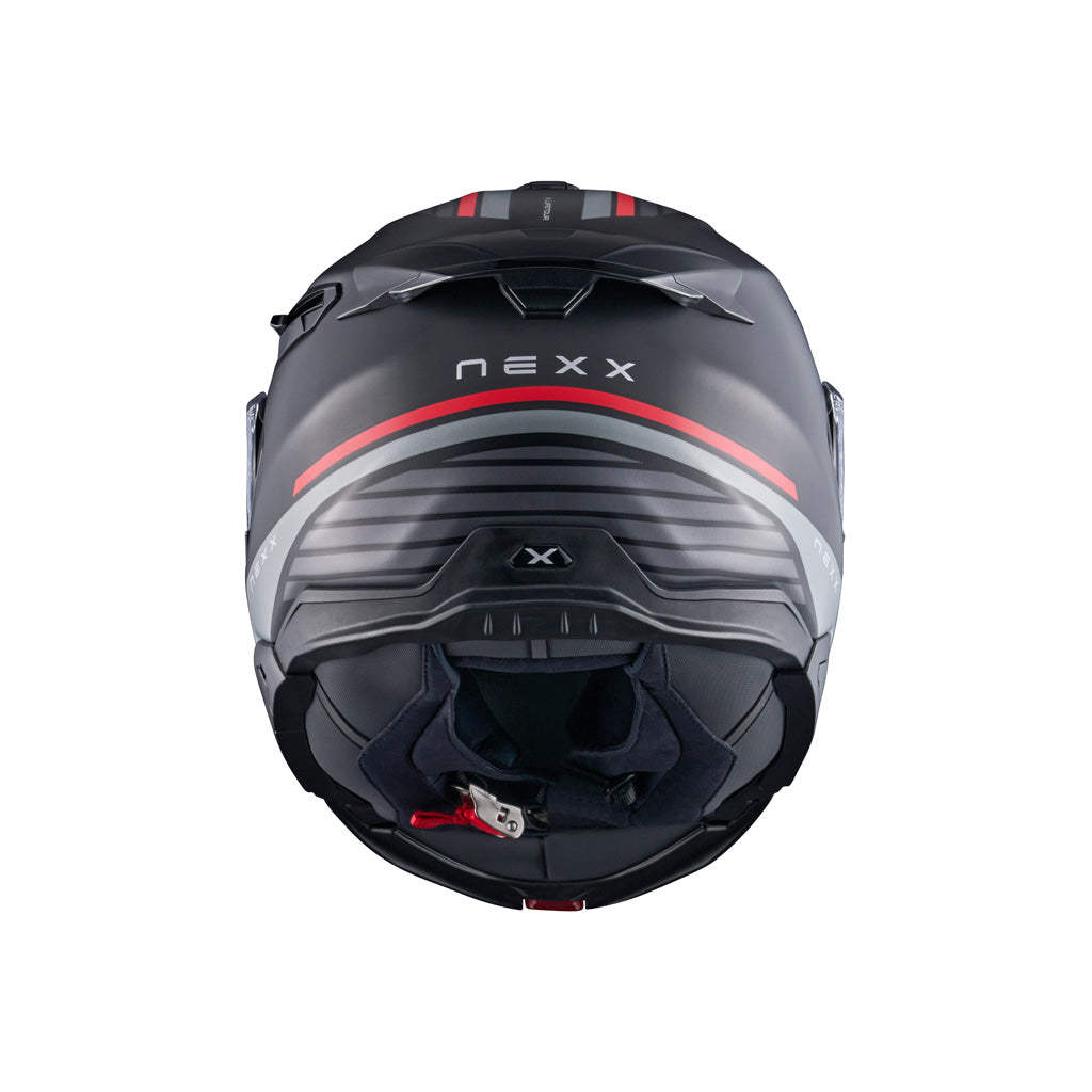 NEXX X.LIFETOUR GLOBE VERMELHO PRETO MATTE