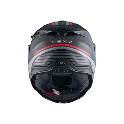 NEXX X.LIFETOUR GLOBE VERMELHO PRETO MATTE
