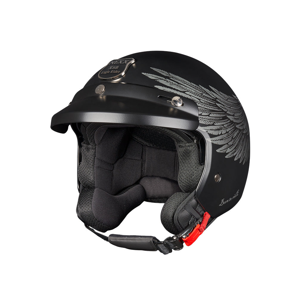 NEXX Y.10 EAGLE RIDER PRETO CINZA MATTE