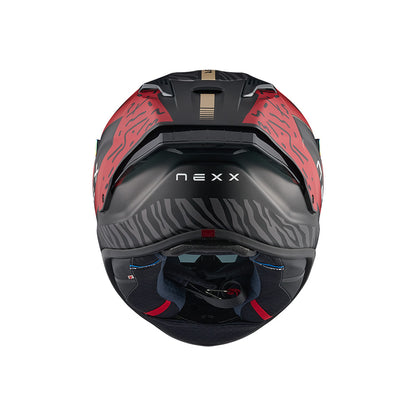 NEXX X.R5R PREDAR PRETO VERMELHO MATTE — imagem 3